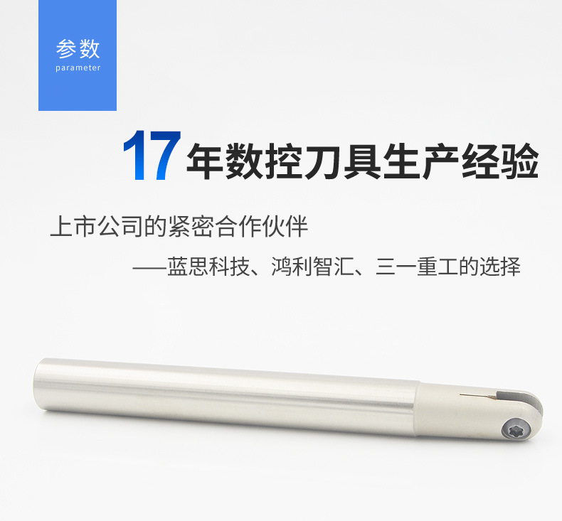 T2139球形精铣刀杆